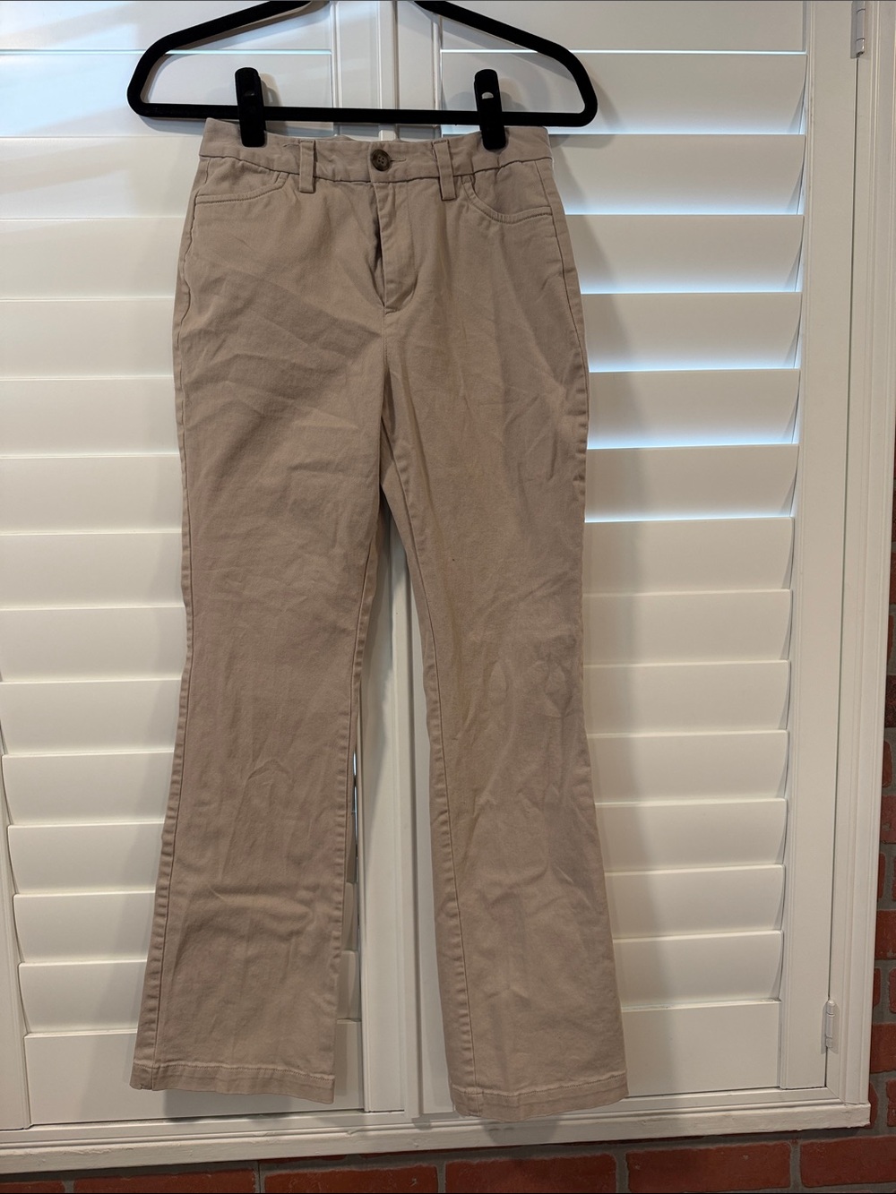 Old Navy Women's Beige Boot-Cut Pants